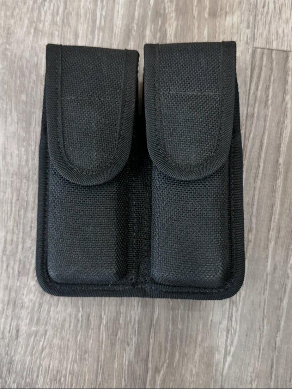 Bianchi AccuMold Size 2 Nylon Double Magazine Pouch OD Black - Excellent